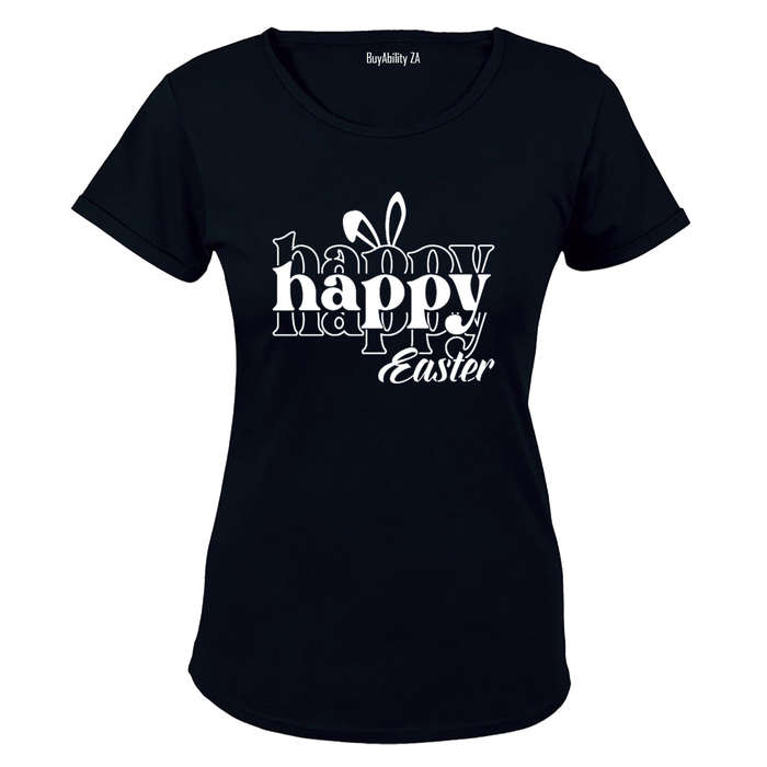 Happy Happy Easter - Ladies - T-Shirt