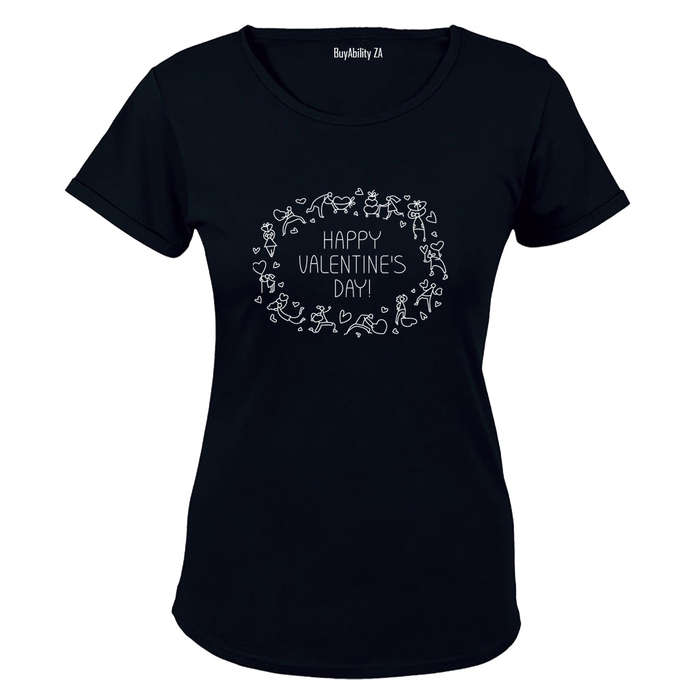 Happy Valentine's Day - Love - Ladies - T-Shirt