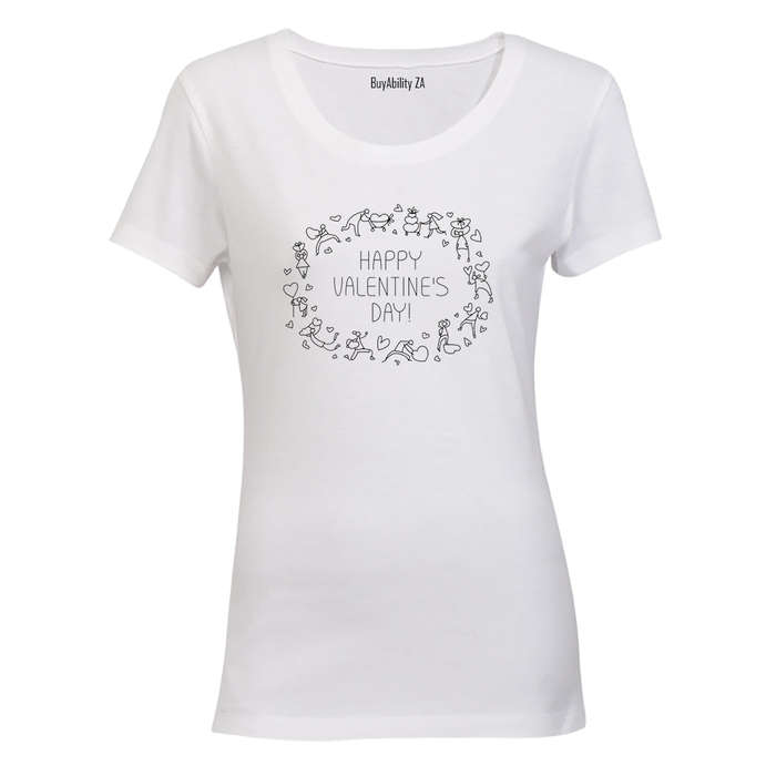 Happy Valentine's Day - Love - Ladies - T-Shirt