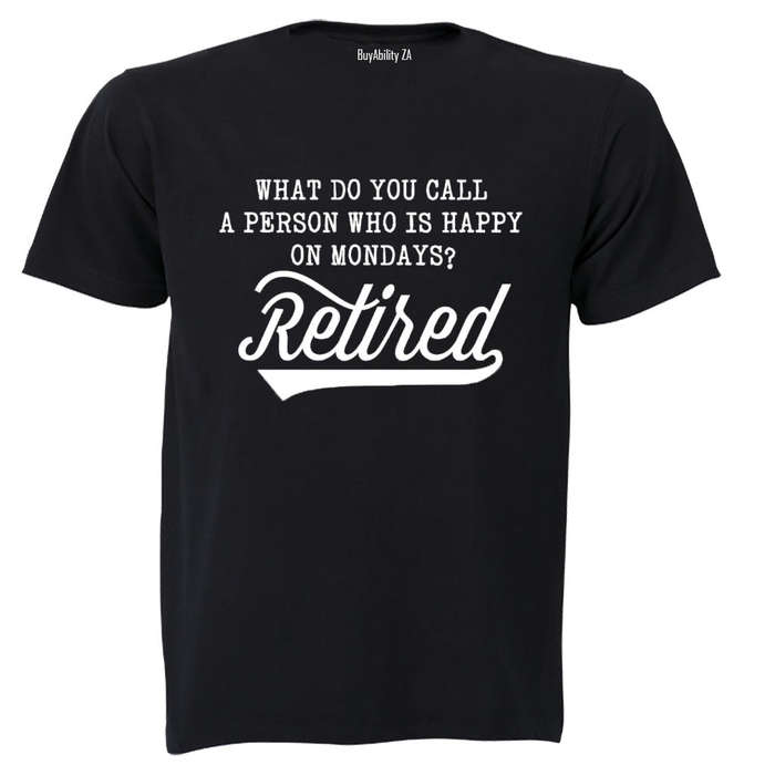 Happy On Mondays - Retired - Adults - T-Shirt