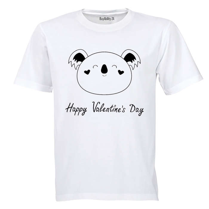 Happy Valentines Day - Koala - Adults - T-Shirt