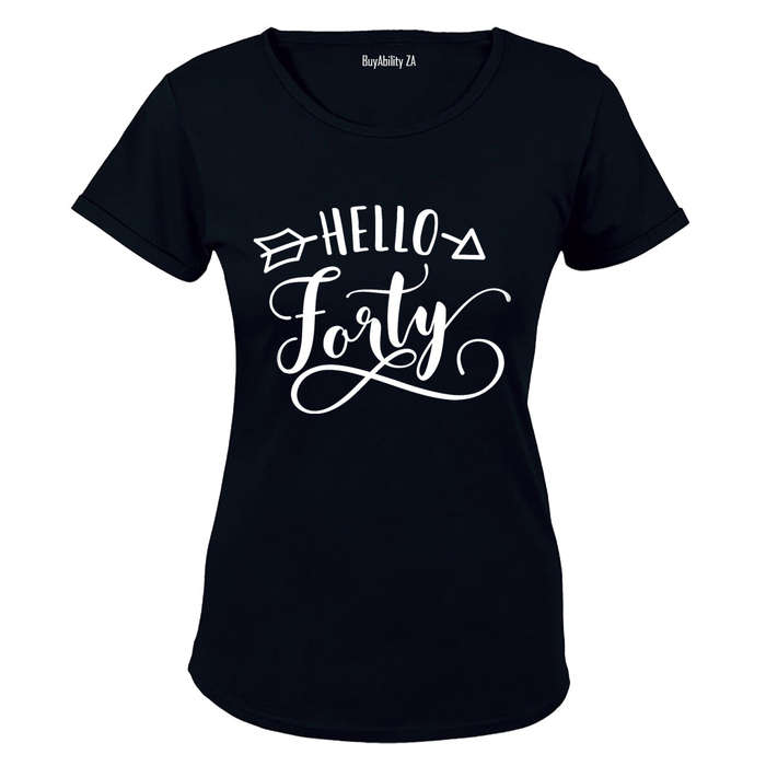 Hello Forty - Arrow - Ladies - T-Shirt
