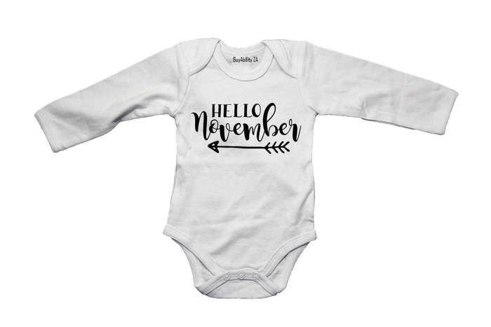 Hello November - Baby Grow