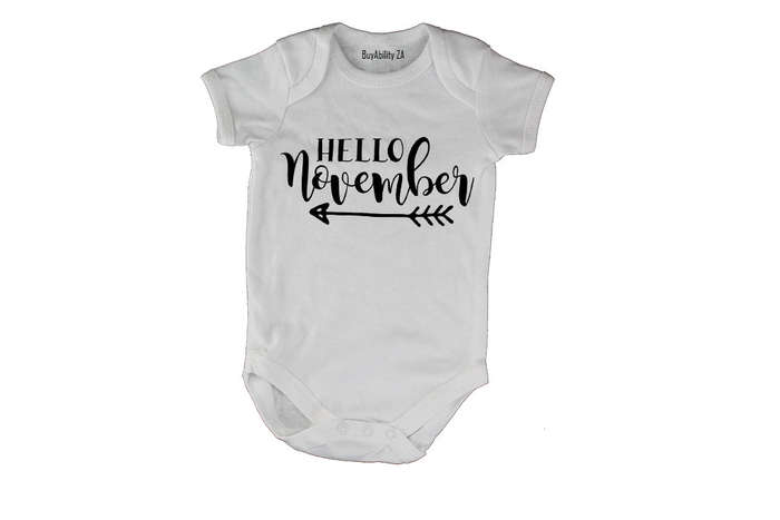 Hello November - Baby Grow