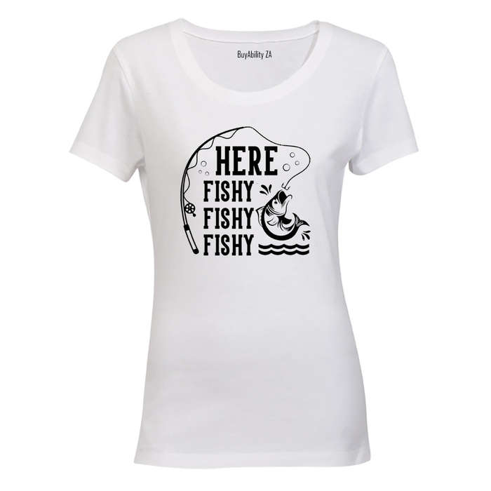 Here Fishy Fishy - Ladies - T-Shirt