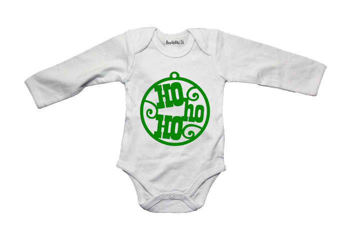 Ho Ho Ho - Christmas - Baby Grow
