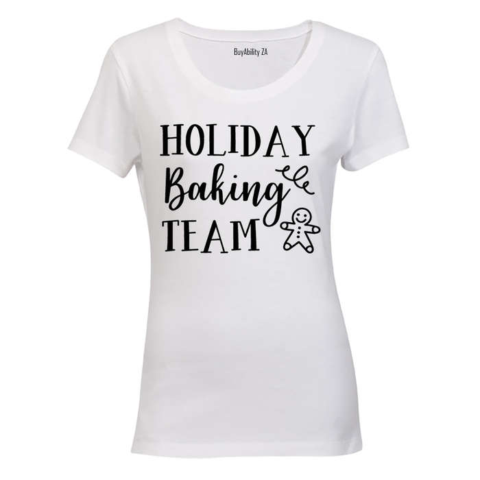 Holiday Baking Team - Christmas - Ladies - T-Shirt
