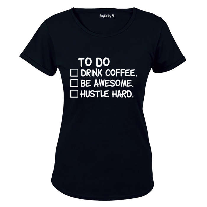Hustle Hard - Ladies - T-Shirt