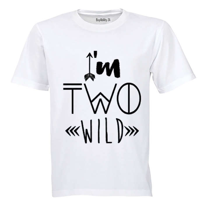 I'm TWO Wild - Kids T-Shirt