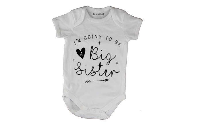 I'm Going to be a Sister - Baby Grow