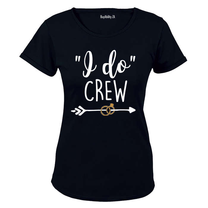 I Do Crew - with rings - Ladies - T-Shirt