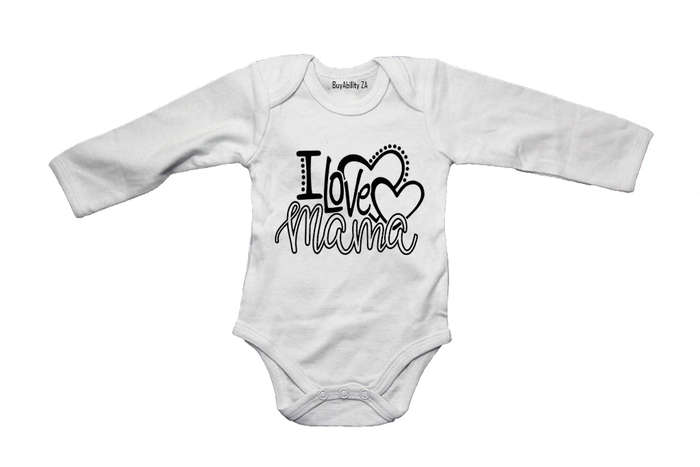 I Love Mama - Baby Grow