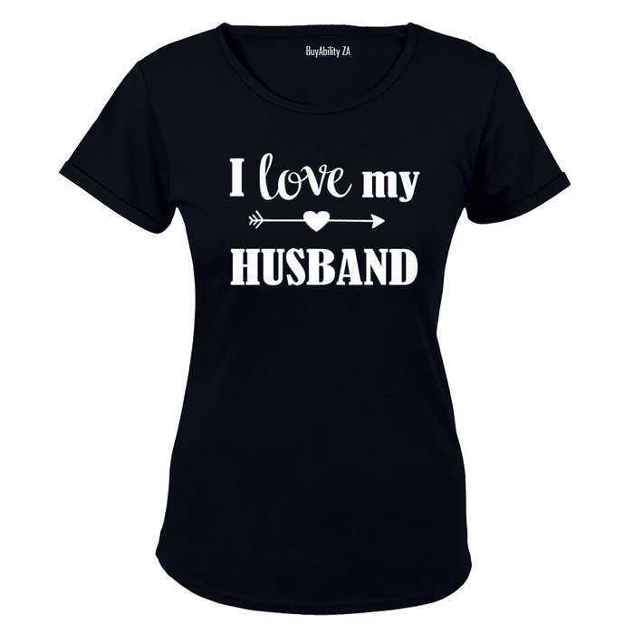 I Love my Husband - Ladies - T-Shirt