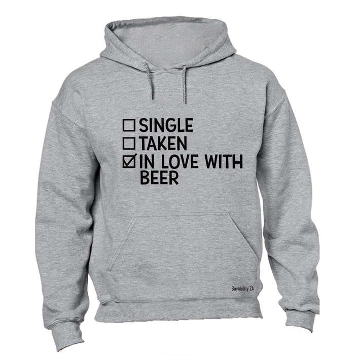 In Love With BEER - Valentine - Hoodie