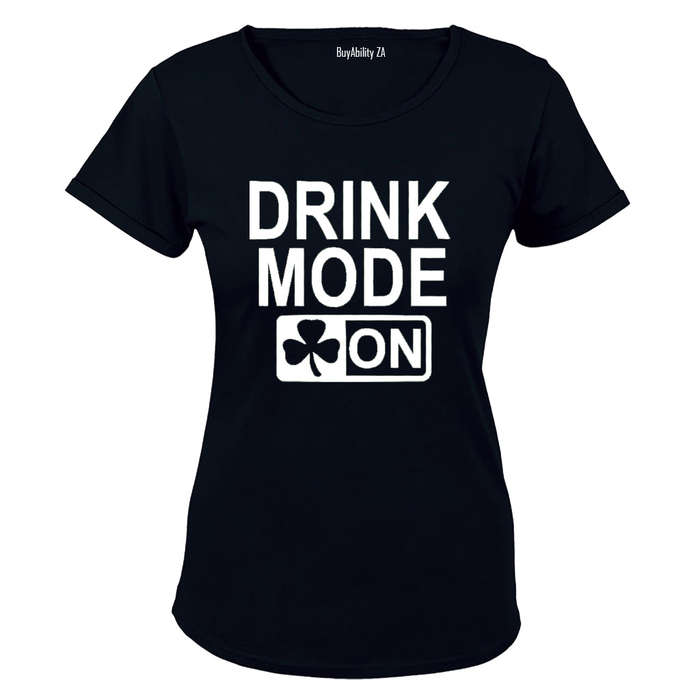 Drink Mode - St. Patrick's Day - Ladies - T-Shirt