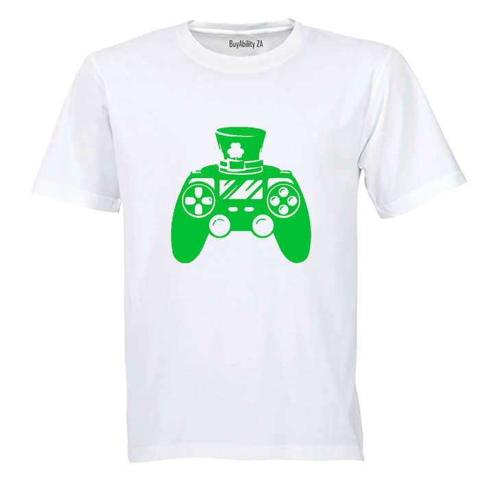 Irish GAMER - St. Patrick's Day - Adults - T-Shirt