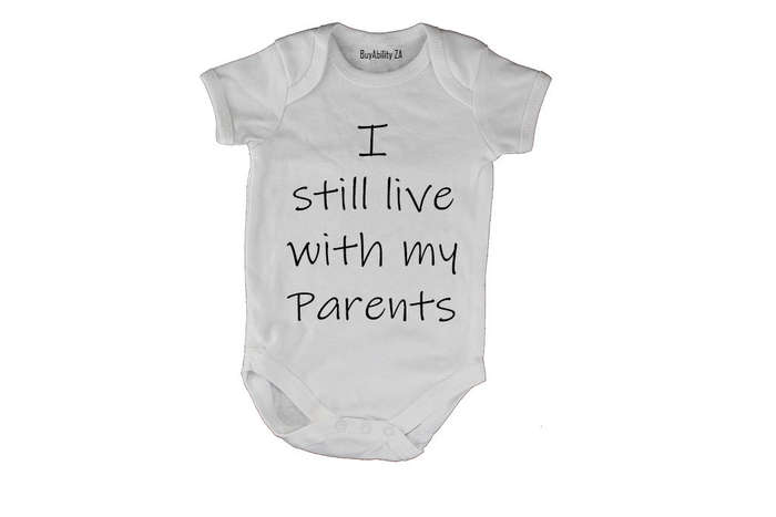 I Still Live with my Parents - Baby Grow