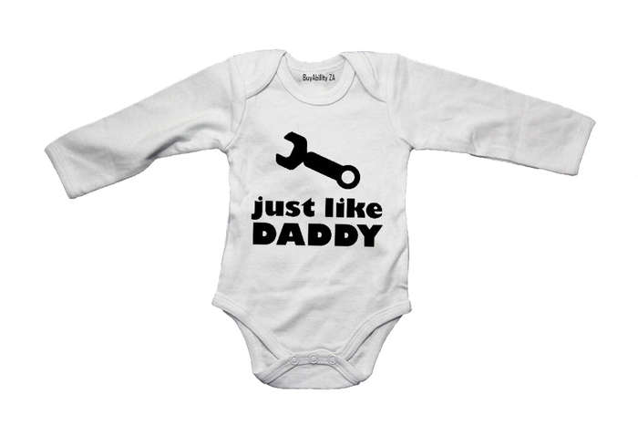 Just Like Daddy - Tools - Baby Grow