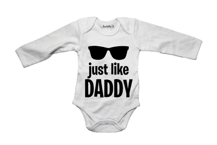 Just Like Daddy - Sunglasses - Baby Grow