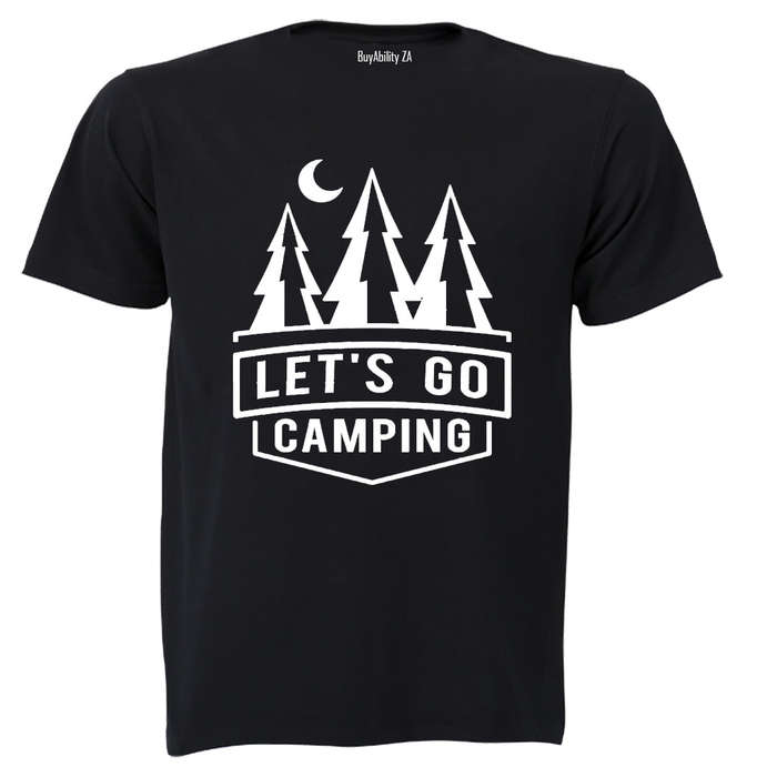 Lets Go Camping - Adults - T-Shirt