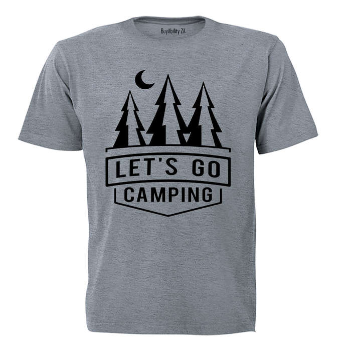 Lets Go Camping - Adults - T-Shirt
