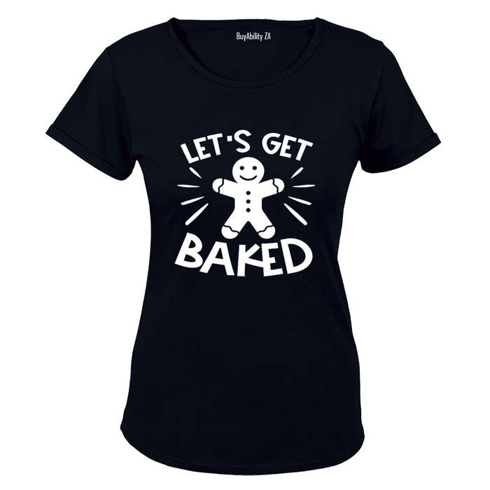 Let's Get Baked - Christmas - Ladies - T-Shirt