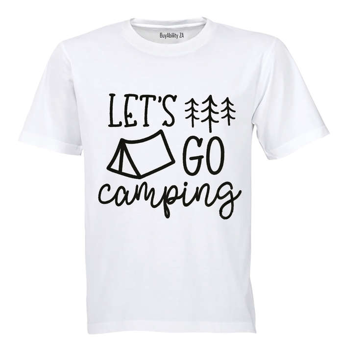 Let's Go Camping - Kids T-Shirt