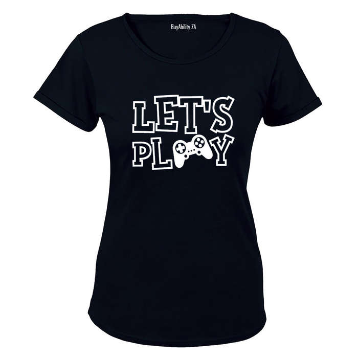 Let's Play - Gamer - Ladies - T-Shirt