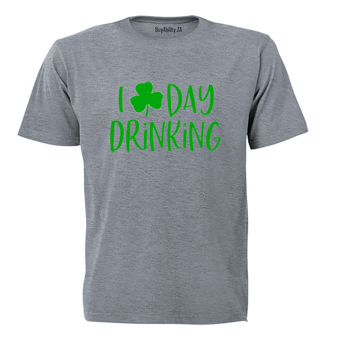 Day Drinking - St. Patrick's Day - Adults - T-Shirt