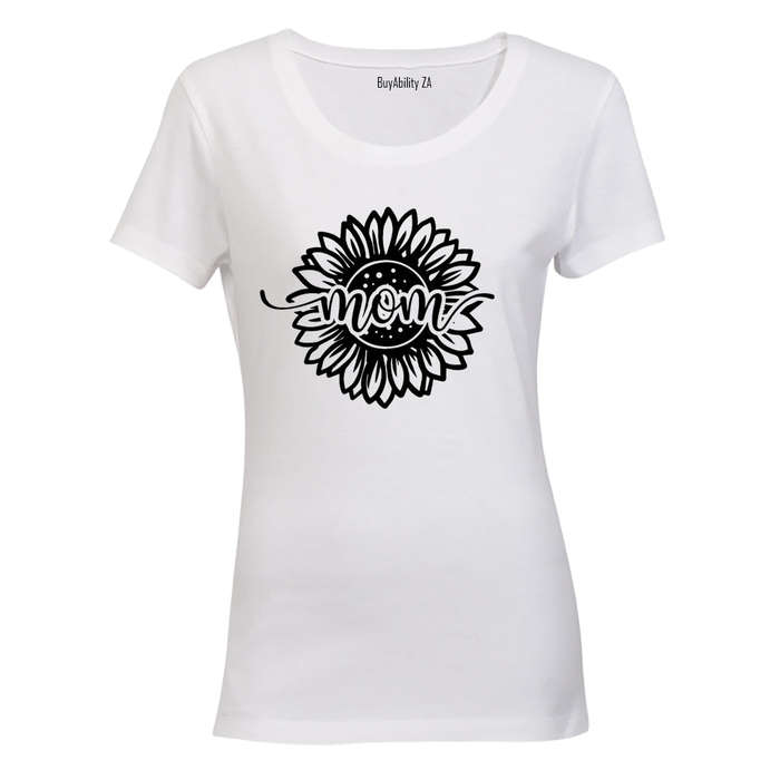 Mom - Flower - Ladies - T-Shirt