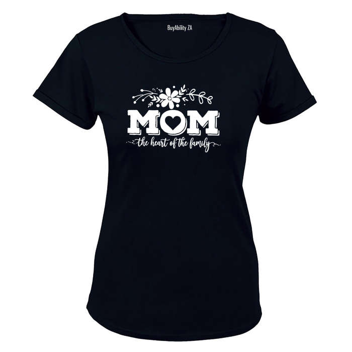 Mom - Heart of the Family - Ladies - T-Shirt