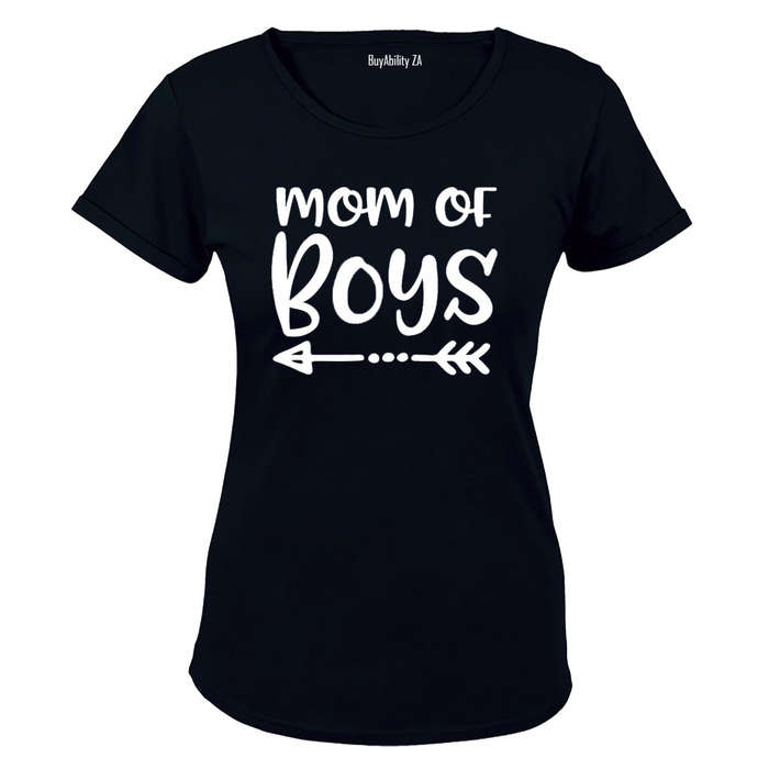 Mom of Boys - Ladies - T-Shirt