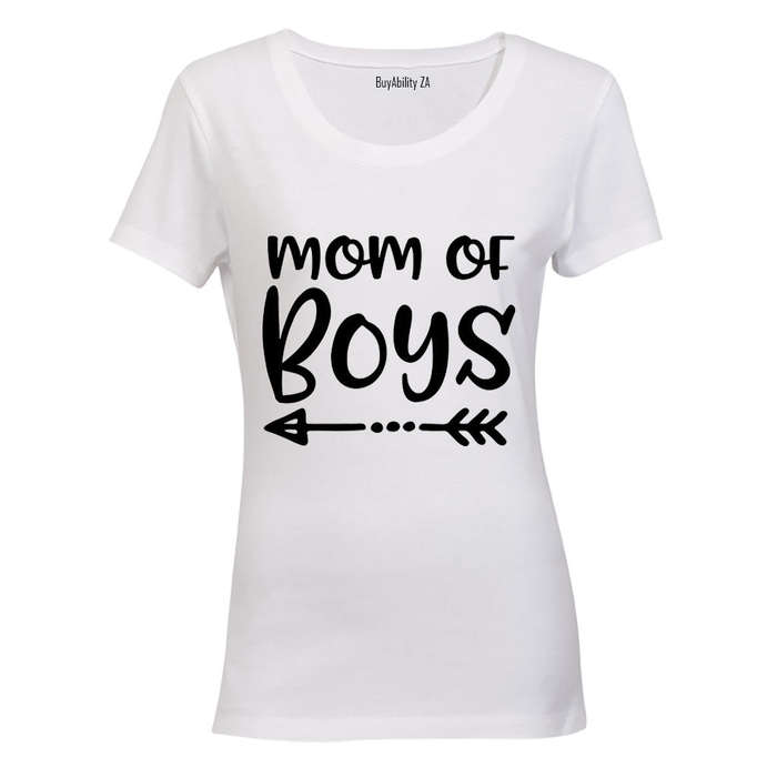 Mom of Boys - Ladies - T-Shirt