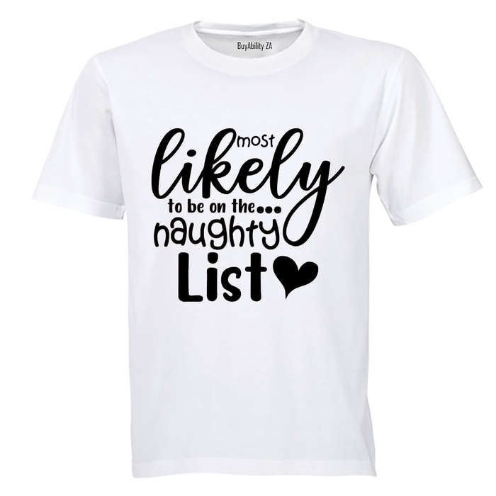 Most Likely - Christmas - Kids T-Shirt