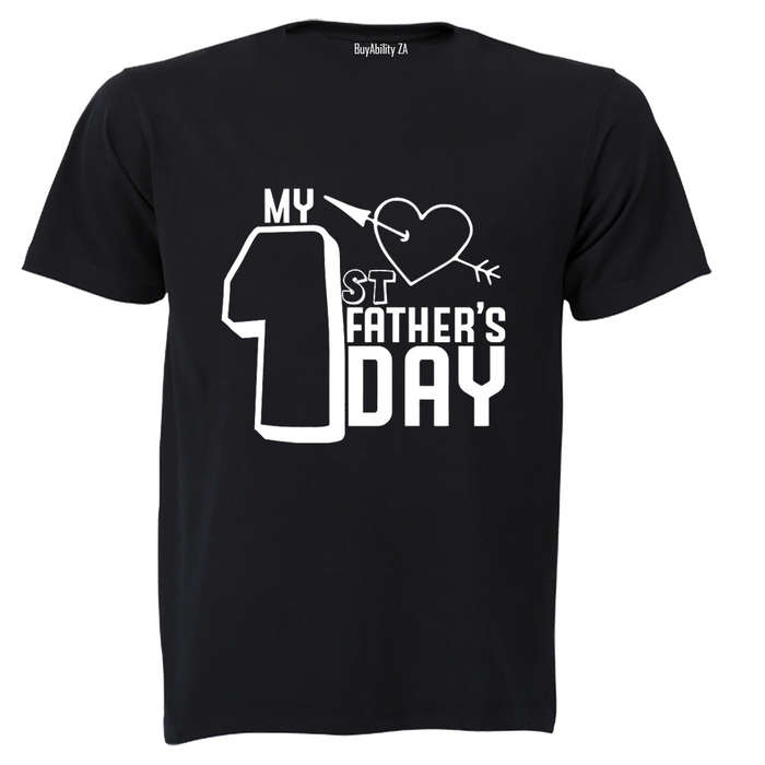 My 1st Father's Day - Bold - Adults - T-Shirt