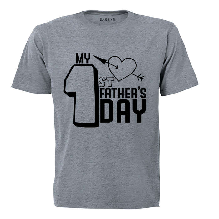 My 1st Father's Day - Bold - Adults - T-Shirt
