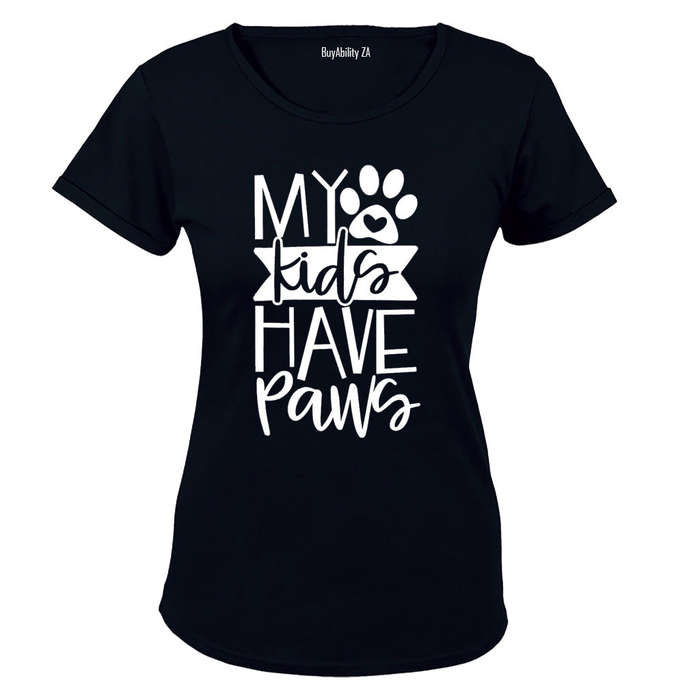 My Kids have Paws - Ladies - T-Shirt