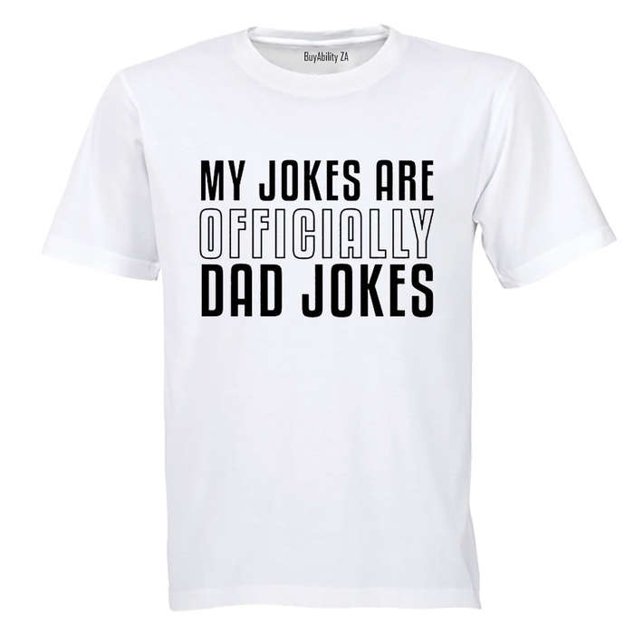 Officially Dad Jokes - Adults - T-Shirt