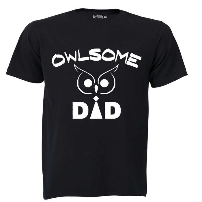 Owlsome Dad - Adults - T-Shirt