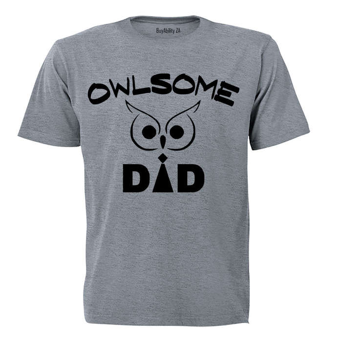 Owlsome Dad - Adults - T-Shirt
