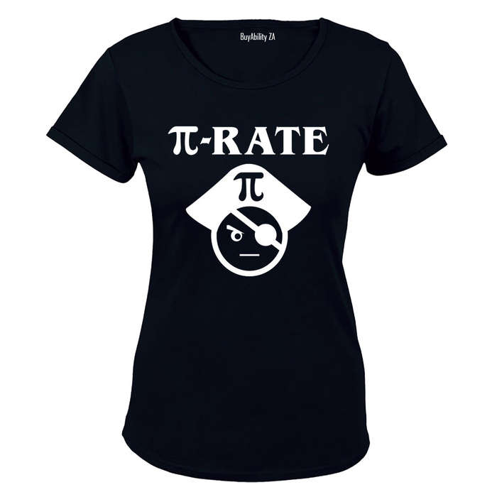 PIE- Rate, Pirate - Ladies - T-Shirt