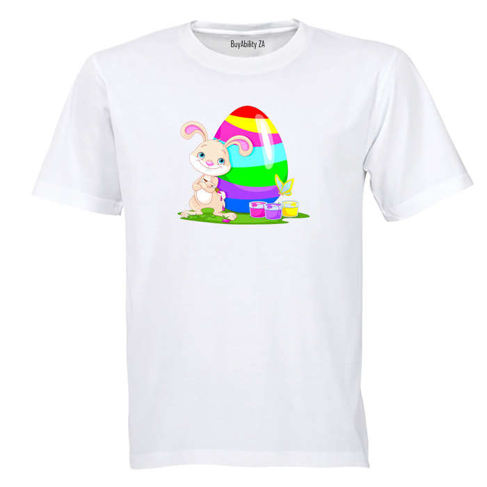 Painter Easter Bunny - Kids T-Shirt