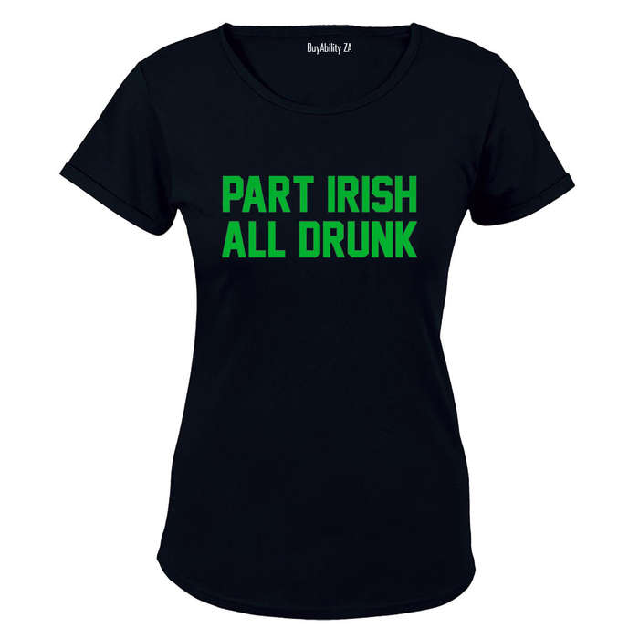 Part Irish - St. Patrick's Day - Ladies - T-Shirt