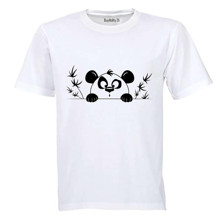 Peeking Panda - Kids T-Shirt