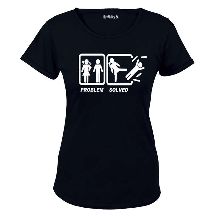Problem Solved - Ladies! - Ladies - T-Shirt
