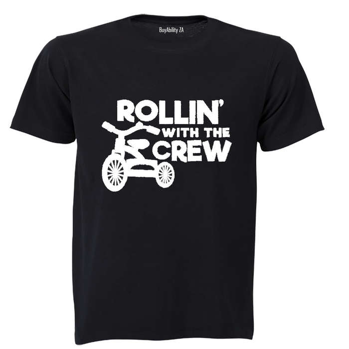 Rollin' With The Crew - Kids T-Shirt