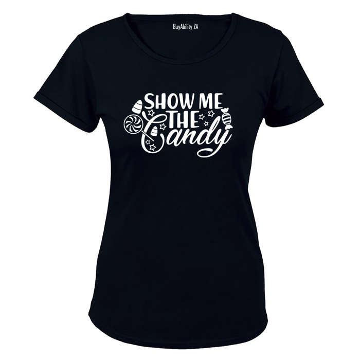 Show Me The Candy - Halloween - Ladies - T-Shirt