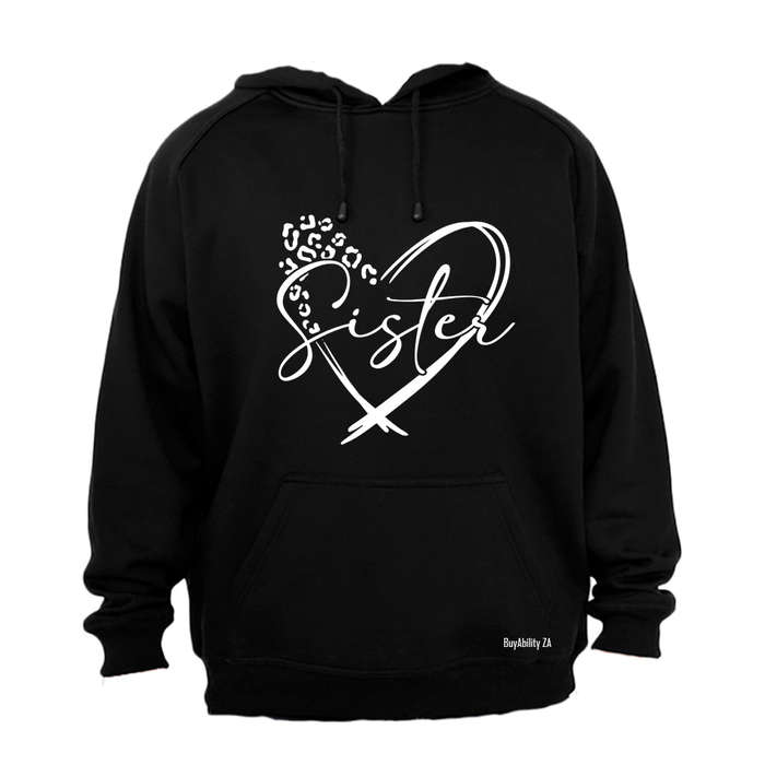Sister - Heart - Hoodie