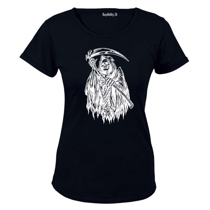 Skull Grimm - Halloween - Ladies - T-Shirt