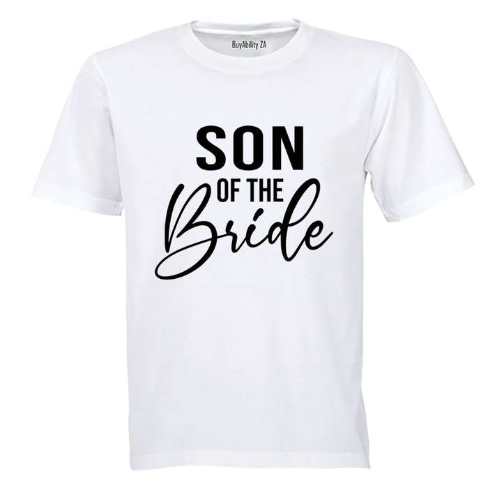Son of The Bride - Adults - T-Shirt